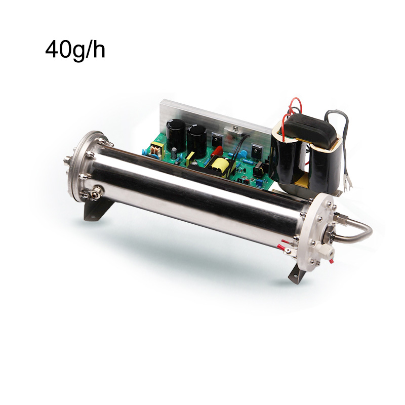 40g/h Double water-cooled enamel tube